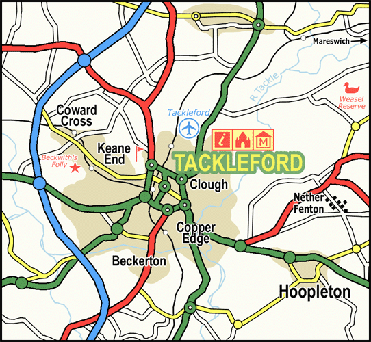 Tackleford UK and Environs